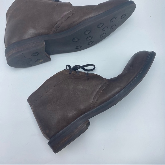 1901 Barrett Chukka Boot Brown Leather 11.5 - Picture 4 of 9